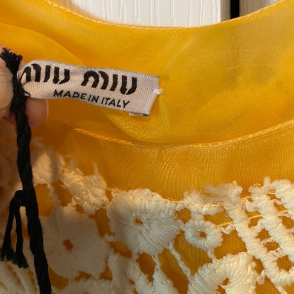 Miu Miu Sleeveless Top - NWT - Picture 10 of 10